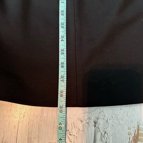 L’AGENCE Knit Ponte Little Black Dress Size US 2 Black - Picture 5 of 7